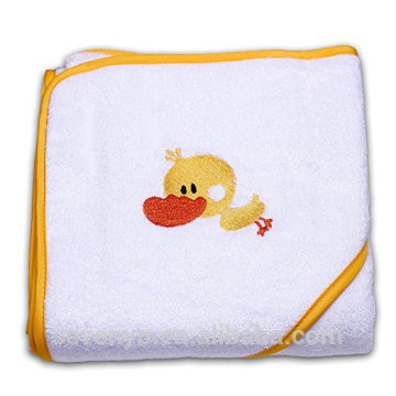 Handtuch Baby Bambus Handtuch 100% Bambus hochwertige Aniaml gesticktes Design - Little Ente